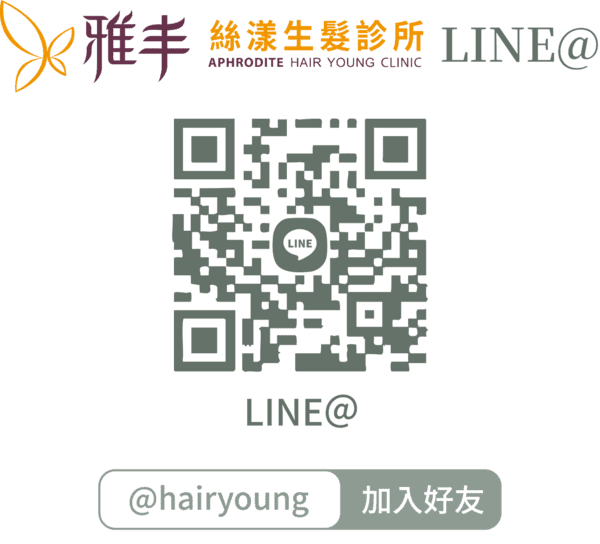 LINE QR Code — @hairyoung